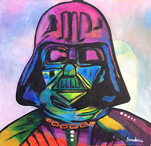 Darth Vader - 50 x 50 - AST - 2017